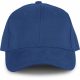 K-UP KP108 Oeko-tex uniszex pamut 6 paneles sapka - Royal Blue