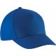 K-UP KP149 gyerek pamut sapka 5 paneles - Royal Blue