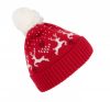 K-UP KP512 WINTER BEANIE WITH REINDEER DESIGN U