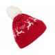 K-UP KP512 WINTER BEANIE WITH REINDEER DESIGN U