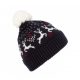 K-UP KP512 WINTER BEANIE WITH REINDEER DESIGN U