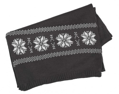 K-UP KP541 FAIR ISLE SCARF U