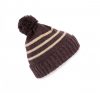 K-UP KP556 KNITTED STRIPED BEANIE IN RECYCLED YARN U