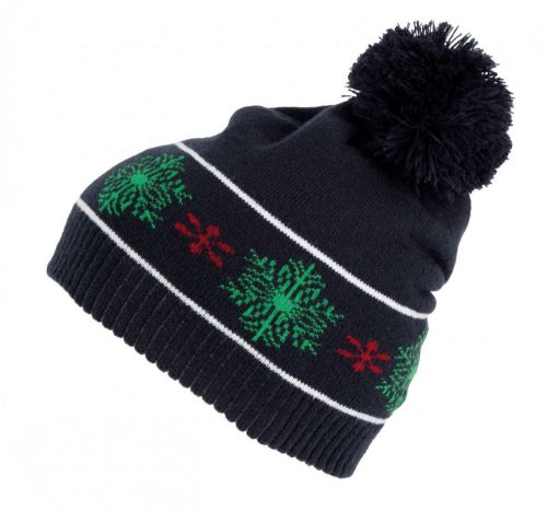 K-UP KP558 BEANIE WITH CHRISTMAS PATTERNS U