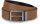 K-UP KP812 RAW EDGE LEATHER BELT - 35MM U