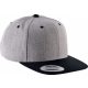 K-UP KP910 FLAT PEAK CAP - 6 PANELS U