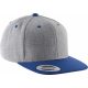 K-UP KP910 FLAT PEAK CAP - 6 PANELS U