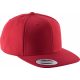 K-UP KP910 FLAT PEAK CAP - 6 PANELS U