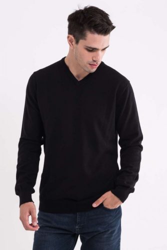 Legend World Wide LW9133 MEN’S V-NECK FINE GAUGE COTTON PULLOVER 3XL