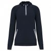 Proact PA360 ZIP NECK HOODED SPORTS SWEATSHIRT 2XL