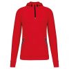 Proact PA360 ZIP NECK HOODED SPORTS SWEATSHIRT 2XL