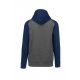 Proact PA370 KIDS' TWO-TONE HOODED SWEATSHIRT 10/12