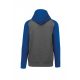 Proact PA370 KIDS' TWO-TONE HOODED SWEATSHIRT 10/12