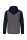 Proact PA380 UNISEX TWO-TONE ZIPPED HOODED FLEECE JACKET 2XL