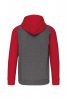 Proact PA380 UNISEX TWO-TONE ZIPPED HOODED FLEECE JACKET L