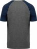 Proact PA4010 ADULT TRIBLEND TWO-TONE SPORTS SHORT-SLEEVED T-SHIRT M