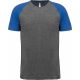 Proact PA4010 ADULT TRIBLEND TWO-TONE SPORTS SHORT-SLEEVED T-SHIRT M