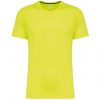 Proact PA4012 újrahasznosított férfi kereknyakú sportos póló - Fluorescent Yellow