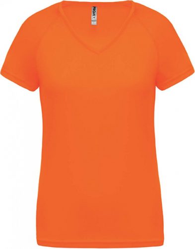 Proact PA477 LADIES’ V-NECK SHORT SLEEVE SPORTS T-SHIRT 2XL