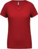 Proact PA477 LADIES’ V-NECK SHORT SLEEVE SPORTS T-SHIRT L