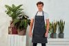 Premier PR134 'DISTRICT' WAXED LOOK DENIM BIB APRON U