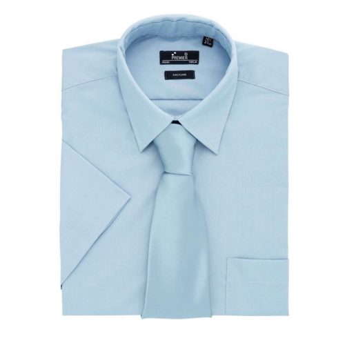 Premier PR202 MEN'S SHORT SLEEVE POPLIN SHIRT L/XL