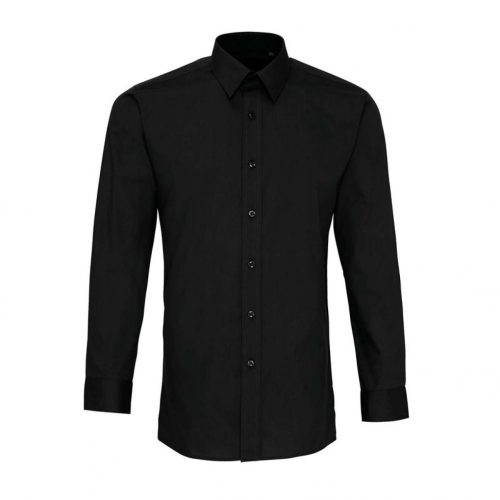 Premier PR204 MEN’S LONG SLEEVE FITTED POPLIN SHIRT L