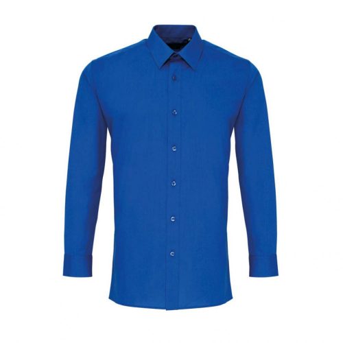 Premier PR204 MEN’S LONG SLEEVE FITTED POPLIN SHIRT S