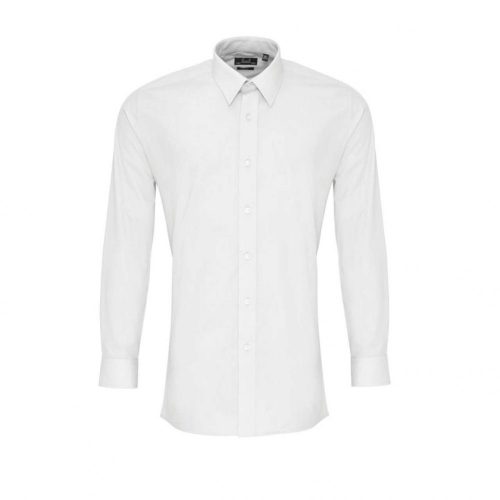 Premier PR204 MEN’S LONG SLEEVE FITTED POPLIN SHIRT XL