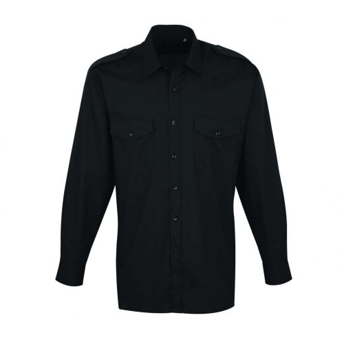 Premier PR210 MEN’S LONG SLEEVE PILOT SHIRT L