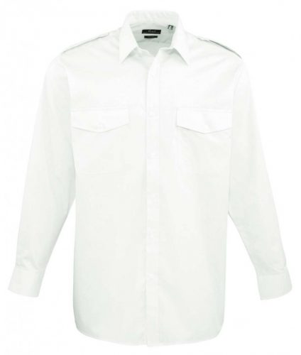 Premier PR210 MEN’S LONG SLEEVE PILOT SHIRT M