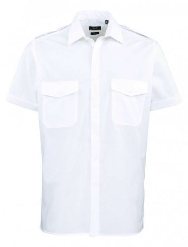 Premier PR212 MEN’S SHORT SLEEVE PILOT SHIRT S