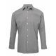 Premier PR220 MEN'S LONG SLEEVE GINGHAM COTTON MICROCHECK SHIRT L