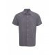 Premier PR221 MEN'S SHORT SLEEVE GINGHAM COTTON MICROCHECK SHIRT L