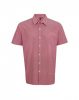 Premier PR221 MEN'S SHORT SLEEVE GINGHAM COTTON MICROCHECK SHIRT L