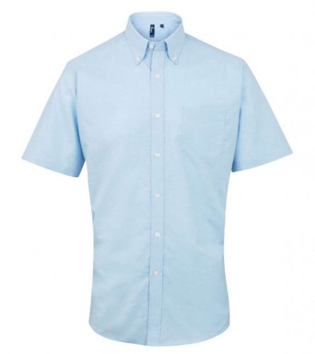 Premier PR236 MEN’S SHORT SLEEVE SIGNATURE OXFORD SHIRT L