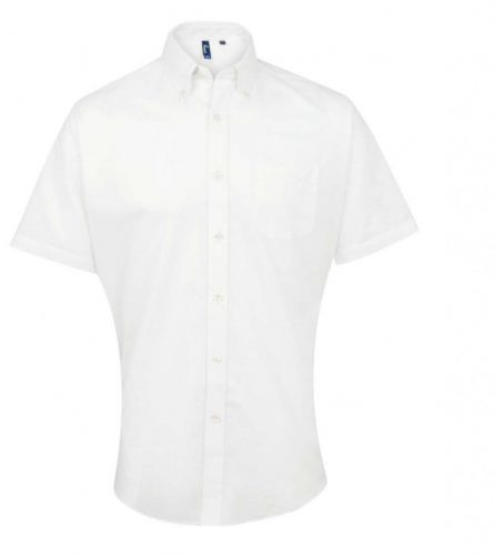 Premier PR236 MEN’S SHORT SLEEVE SIGNATURE OXFORD SHIRT S