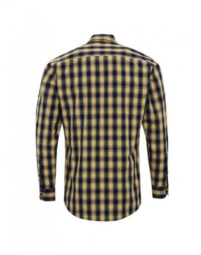 Premier PR250 'MULLIGAN' CHECK - MEN'S LONG SLEEVE COTTON SHIRT L