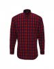 Premier PR250 'MULLIGAN' CHECK - MEN'S LONG SLEEVE COTTON SHIRT 2XL