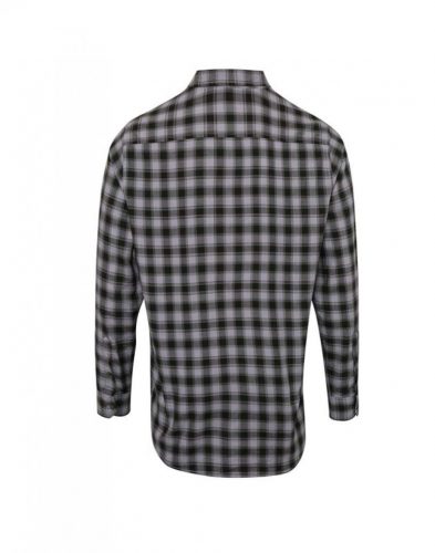 Premier PR250 'MULLIGAN' CHECK - MEN'S LONG SLEEVE COTTON SHIRT S