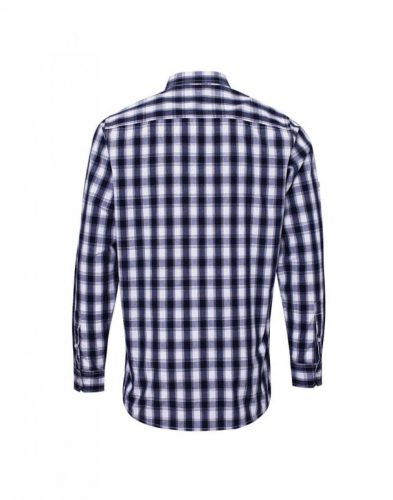 Premier PR250 'MULLIGAN' CHECK - MEN'S LONG SLEEVE COTTON SHIRT 3XL