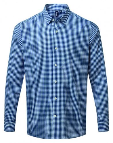 Premier PR252 'MAXTON' CHECK MEN'S LONG SLEEVE SHIRT 3XL