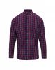 Premier PR256 'SIDEHILL' CHECK - MEN'S LONG SLEEVE COTTON SHIRT S