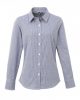 Premier PR320 WOMEN'S LONG SLEEVE GINGHAM MICROCHECK SHIRT 3XL