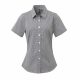 Premier PR321 WOMEN'S SHORT SLEEVE GINGHAM MICROCHECK SHIRT L