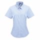 Premier PR321 WOMEN'S SHORT SLEEVE GINGHAM MICROCHECK SHIRT 3XL