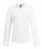 Premier PR334 WOMEN'S LONG SLEEVE SIGNATURE OXFORD BLOUSE XS