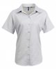 Premier PR336 WOMEN'S SHORT SLEEVE SIGNATURE OXFORD BLOUSE L