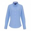 Premier PR338 WOMEN'S COTTON RICH OXFORD STRIPES SHIRT M