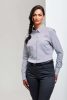 Premier PR338 WOMEN'S COTTON RICH OXFORD STRIPES SHIRT L